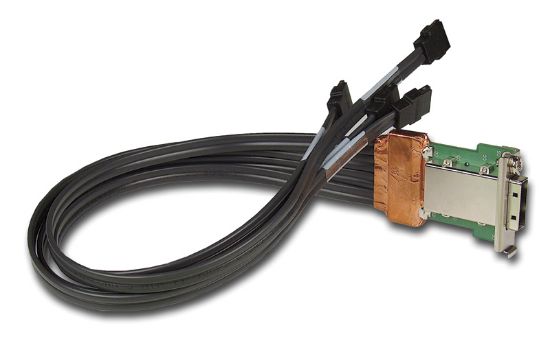 Picture of HP 430685-001 Z800 Workstation External Mini Serial Attached SCSI (SAS) 4x Back Panel Connector Kit