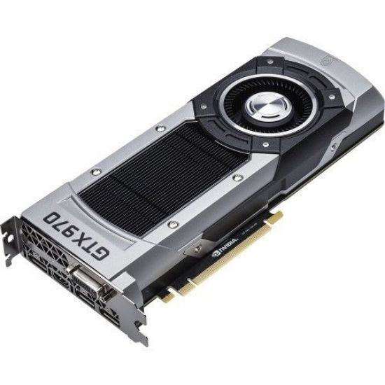 Picture of DELL RW8C2 Nvidia GeForce GTX 970 4GB GDDR5 PCIe 3.0 DVI-I/DP/DP/DP/HDMI, Dual/Single Video Card.