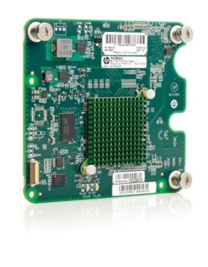 Picture of HP 610724-001 NC552M DUAL PORT 10GBE FLEX-10 ETHERNET ADAPTER.