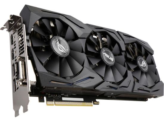 Picture of ASUS STRIX-GTX1080-8G-GAMING GeForce GTX 1080 8GB 256-Bit GDDR5X PCI Express 3.0 Video Card 