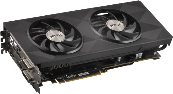 Picture of XFX R9-390A-8D Radeon R9 390 DirectX 12 8GB 512-Bit GDDR5 PCI Express 3.0 CrossFireX Support Double Dissipation XXX OC Video Card