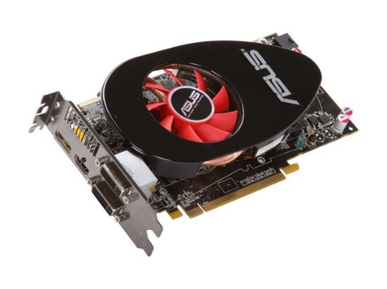 Picture of ASUS EAH5770/2DIS/1GD5/V2/A Radeon HD 5770 (Juniper XT) 1GB 128-bit GDDR5 PCI Express 2.0 x16 HDCP Ready CrossFireX Support Video Card