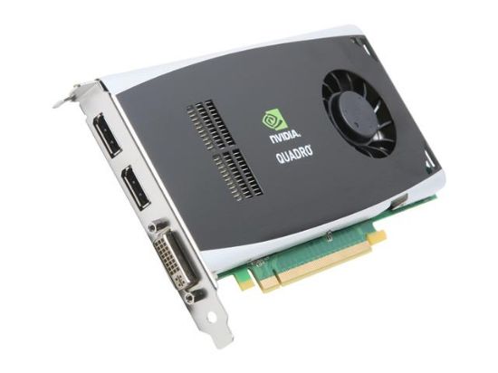 Picture of NVIDIA 180-10744-0005 Quadro FX 1800 768MB 192-bit GDDR3 PCI Express 2.0 x16 Workstation Video Card