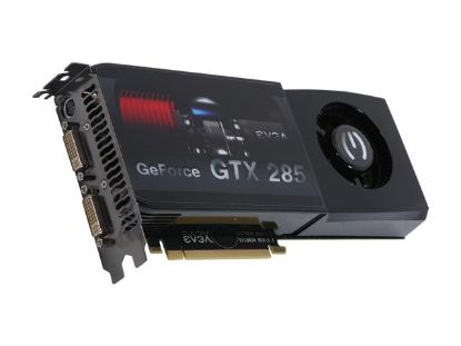 Picture of EVGA 01G P3 1180 AR GeForce GTX 285 1GB 512-bit DDR3 PCI Express 2.0 x16 HDCP Ready SLI Support Video Card