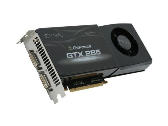 Picture of APPLE TW387ZM/A GeForce GTX 285 MAC  1GB 512-bit DDR3 PCI Express 2.0 x16 HDCP Ready SLI Support Video Card