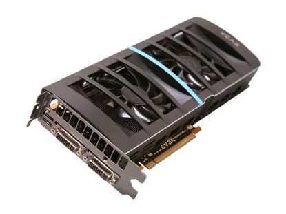 Picture of EVGA 015-P3-1587-BX GeForce GTX 580 DoubleShot Superclocked 1536 MB GDDR5 PCI Express 2.0 2DVI/Mini-HDMI SLI Ready