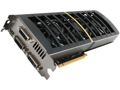 Picture of EVGA 02GP31387S3 GeForce GTX 460 2Win 2048 MB GDDR5 PCI Express 2.0 3DVI/Mini-HDMI Graphics Card