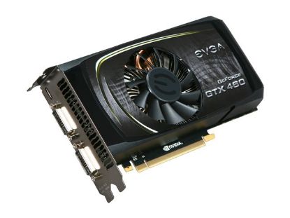 Picture of EVGA 768-P3-1362-LR GeForce GTX 460 (Fermi) Superclocked 768MB 192-bit GDDR5 PCI Express 2.0 x16 HDCP Ready SLI Support Video Card