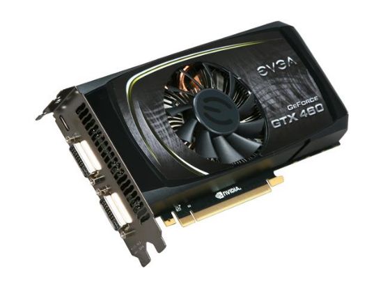 Picture of EVGA 768-P3-1362 TX GeForce GTX 460 (Fermi) Superclocked 768MB 192-bit GDDR5 PCI Express 2.0 x16 HDCP Ready SLI Support Video Card