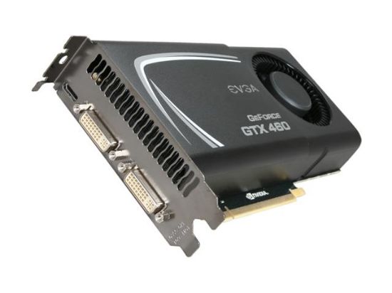 Picture of EVGA 01G-P3-1373 D3 GeForce GTX 460 (Fermi) Superclocked EE 1GB 256-bit GDDR5 PCI Express 2.0 x16 HDCP Ready SLI Support Video Card