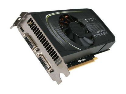Picture of EVGA 768 P3 1360 T1 GeForce GTX 460 FPB (Free Performance Boost) 768MB 192-bit GDDR5 PCI Express 2.0 x16 HDCP Ready SLI Support Video Card