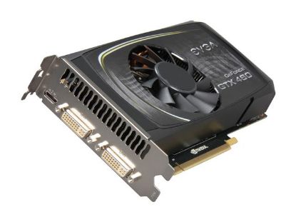 Picture of EVGA 01GP31370S3 GeForce GTX 460 (Fermi) Superclocked EE 1GB 256-bit GDDR5 PCI Express 2.0 x16 HDCP Ready SLI Support Video Card
