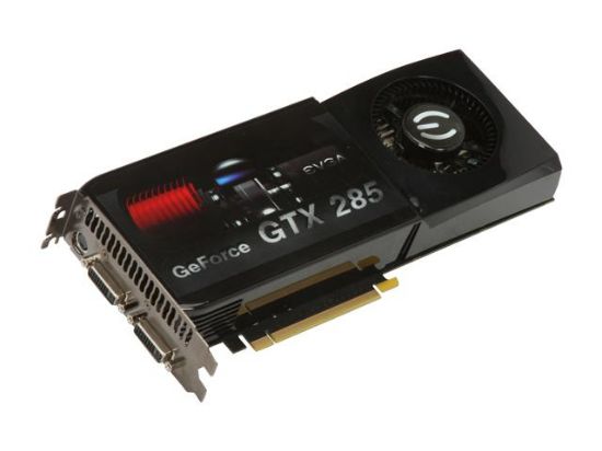 Picture of EVGA 01G-P3-1281 KS GeForce GTX 285 1GB 512-bit GDDR3 PCI Express 2.0 x16 HDCP Ready SLI Support Video Card