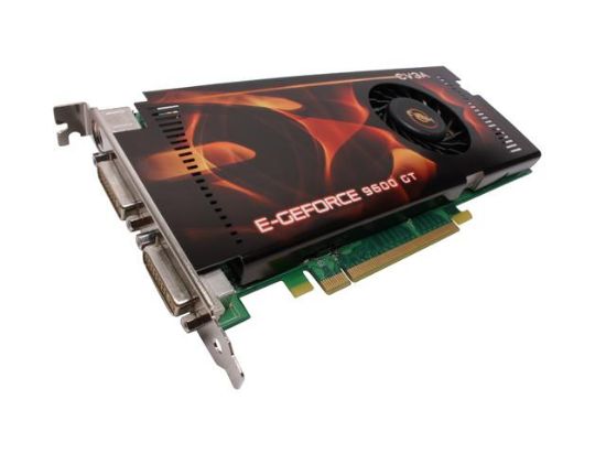 Picture of EVGA 512-P3-N861 A1 GeForce 9600 GT 512MB 256-bit GDDR3 PCI Express 2.0 x16 HDCP Ready SLI Support Video Card