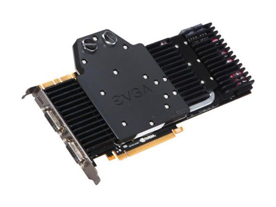 Picture of EVGA 015P31489S1 GeForce GTX 480 (Fermi) Hydro Copper FTW 1536MB 384-bit GDDR5 PCI Express 2.0 x16 HDCP Ready SLI Support Video Card