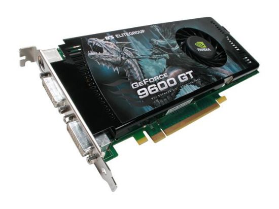 Picture of ECS N9600GT-512MX EDM GeForce 9600 GT 512MB 256-bit GDDR3 PCI Express 2.0 x16 HDCP Ready SLI Support Video Card