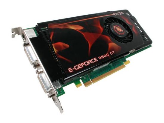 Picture of EVGA 512P3N867K3 GeForce 9600GT SSC 512MB 256-bit GDDR3 PCI Express 2.0 x16 HDCP Ready SLI Supported Video Card