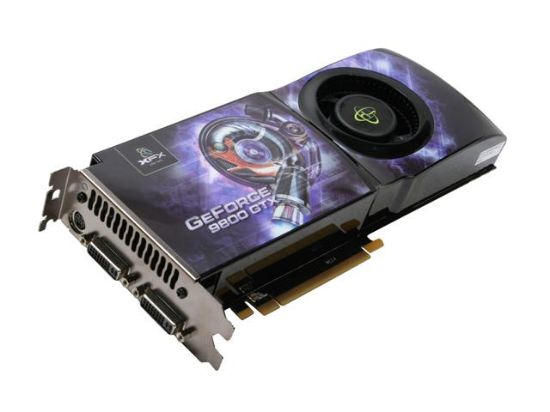 Picture of XFX PV-T98F YDFU GeForce 9800 GTX(G92) 512MB 256-bit GDDR3 PCI Express 2.0 x16 HDCP Ready SLI Support Video Card