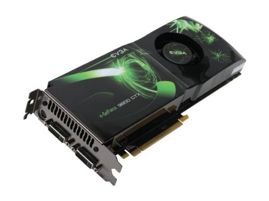 Picture of EVGA 512 P3 N877 BM GeForce 9800 GTX SSC 512MB 256-bit GDDR3 PCI Express 2.0 x16 HDCP Ready SLI Supported Video Card