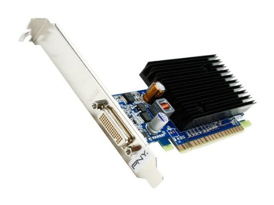 Picture of PNY GH84W0SN2E49R/0TE4ACA GeForce 8400 GS 512MB 64-bit DDR2 PCI Express 2.0 x16 Low Profile Ready Video Card