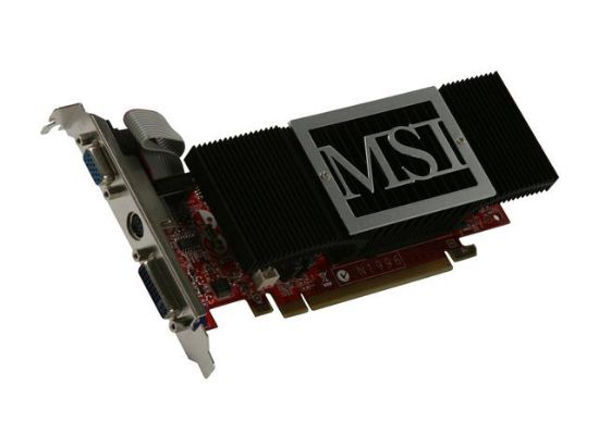 Picture of MSI NX8400GSTD512EH GeForce 8400 GS 512MB 64-bit GDDR2 PCI Express 2.0 x16 HDCP Ready Video Card