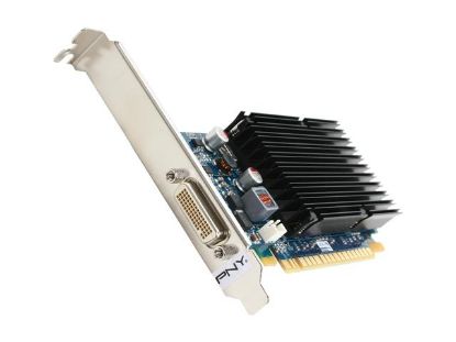 Picture of PNY GM84W0SN2E49R/0TE4AJA GeForce 8400 GS 512MB 64-bit DDR2 PCI Express 2.0 x16 Low Profile Video Card