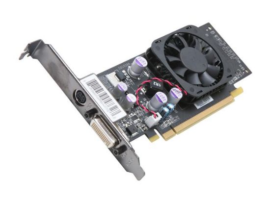 Picture of XFX PV-T86S-YMFC GeForce 8400 GS 512MB 64-bit DDR2 PCI Express 2.0 x16 HDCP Ready Low Profile Ready Video Card