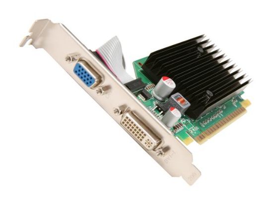 Picture of EVGA 512P3N725TX GeForce 8400 GS 512MB 64-bit DDR2 PCI Express 2.0 x16 HDCP Ready Video Card