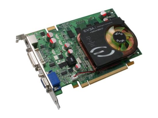 Picture of EVGA 01GP2N795A3 GeForce 8600 GT 1GB 128-bit GDDR2 PCI Express x16 HDCP Ready SLI Support Video Card