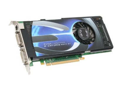 Picture of EVGA 256P3N791A2 GeForce 8800 GT 256MB 256-bit GDDR3 PCI Express 2.0 x16 HDCP Ready SLI Support Video Card