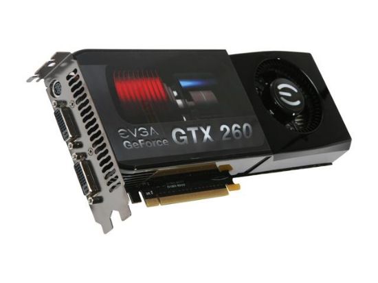 Picture of EVGA 896 P3 1258 KE GeForce GTX 260 Core 216 SSC Edition 896MB 448-bit GDDR3 PCI Express 2.0 x16 HDCP Ready SLI Supported Video Card