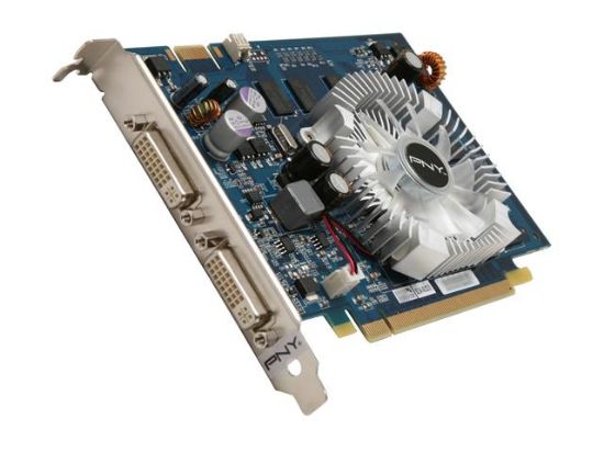 Picture of PNY GM9500GN2E1FS+0TE4AJA GeForce 9500 GT 1GB 128-bit DDR2 PCI Express 2.0 x16 HDCP Ready SLI Support Video Card
