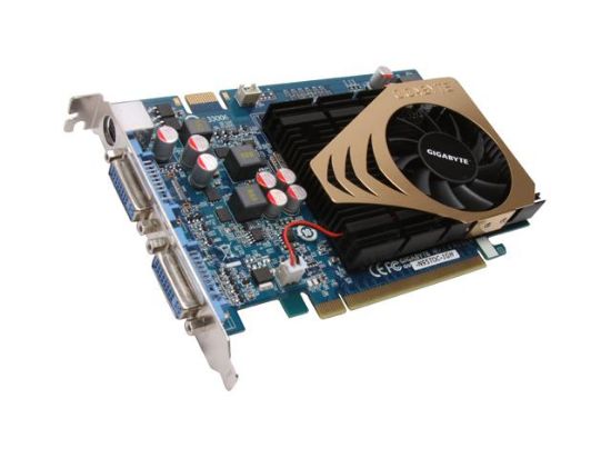 Picture of GIGABYTE GV-N95TOC-1GH GeForce 9500 GT 1GB 128-bit GDDR2 PCI Express 2.0 x16 HDCP Ready SLI Support Video Card