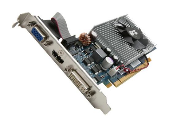 Picture of ECS N9500GTC-512QZ-F GeForce 9500 GT 512MB 128-bit DDR2 PCI Express 2.0 x16 HDCP Ready Low Profile Ready Video Card