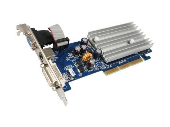 Picture of ECS N6200A-256DZ GeForce 6200 256MB 64-bit DDR2 AGP 8X Video Card