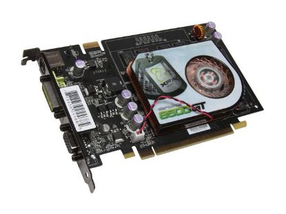 Picture of XFX PV T86J ZAFG GeForce 8500 GT 1GB 128-bit GDDR2 PCI Express x16 HDCP Ready SLI Support Video Card