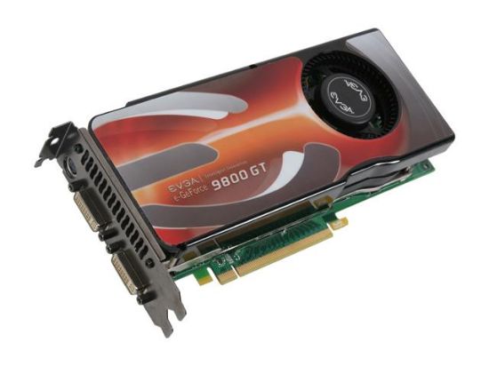 Picture of EVGA 512-P3-N978 A3 GeForce 9800 GT 512MB 256-bit DDR3 PCI Express 2.0 x16 HDCP Ready SLI Support Video Card