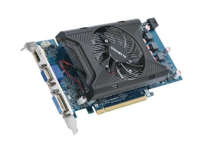 Picture of GIGABYTE GV N98TGR 512I GeForce 9800 GT 512MB 256-bit GDDR3 PCI Express 2.0 x16 HDCP Ready SLI Support Video Card
