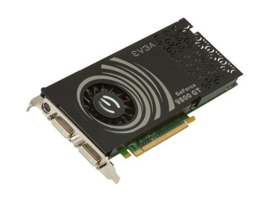 Picture of EVGA 512P3N973KT GeForce 9800 GT 512MB 256-bit GDDR3 PCI Express 2.0 x16 HDCP Ready SLI Support Video Card