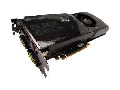 Picture of XFX PV T98W YDBF GeForce 9800 GTX Black Edition 512MB 256-bit GDDR3 PCI Express 2.0 x16 HDCP Ready SLI Supported Video Card