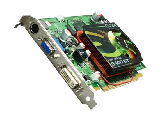 Picture of EVGA 01GP3N943B3 GeForce 9400 GT 1GB 128-bit DDR2 PCI Express 2.0 x16 HDCP Ready Video Card