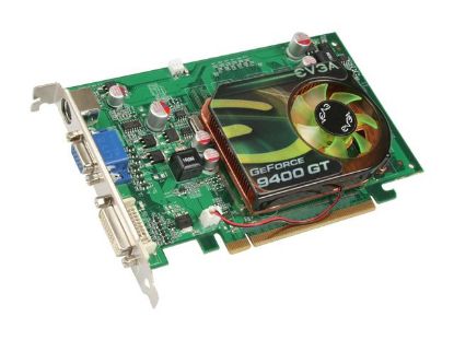 Picture of EVGA 512-P3-N940-T1 GeForce 9400 GT 512MB 64-bit DDR2 PCI Express 2.0 x16 HDCP Ready Video Card