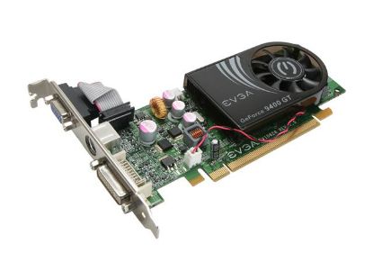 Picture of EVGA 512 P3 N947 T3 GeForce 9400 GT 512MB 64-bit DDR2 PCI Express 2.0 x16 Low Profile Ready Video Card
