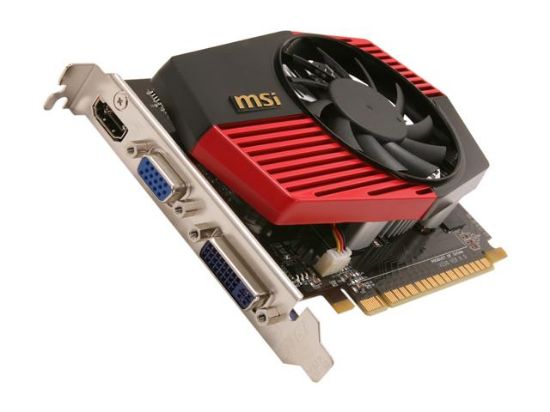 Picture of MSI N430GT MD1GD3 OC GeForce GT 430 (Fermi) 1GB DDR3 PCI Express 2.0 x16 HDCP Ready Video Card