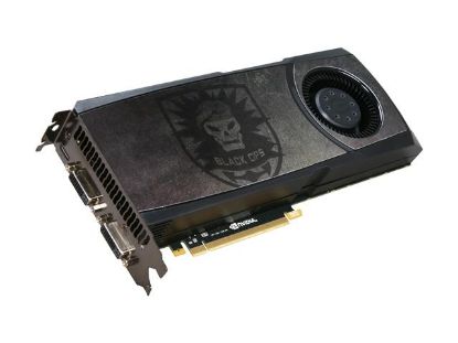 Picture of EVGA 015 P3 1583 A3 GeForce GTX 580 (Fermi) Black Ops Edition 1536MB 384-bit GDDR5 PCI Express 2.0 x16 HDCP Ready SLI Support Video Card