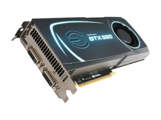 Picture of EVGA 015P31580A1 GeForce GTX 580 (Fermi) 1536MB 384-bit GDDR5 PCI Express 2.0 x16 HDCP Ready SLI Support Video Card