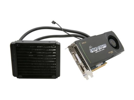 Picture of PNY VCGGTX580XPB-LC XLR8 GeForce GTX 580 (Fermi) 1536MB 384-bit GDDR5 PCI Express 2.0 x16 HDCP Ready SLI Support Video Card