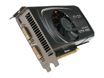 Picture of EVGA 01G P3 1367 T1 SuperClocked GeForce GTX 460 SE (Fermi) 1GB 256-bit GDDR5 PCI Express 2.0 x16 HDCP Ready SLI Support Video Card