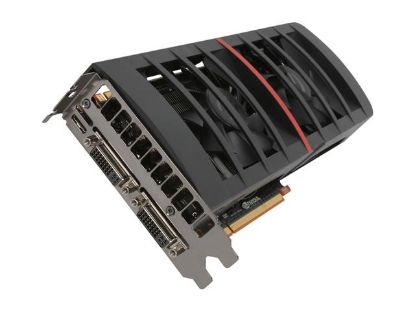 Picture of EVGA 012P31576RX GeForce GTX 570 (Fermi) DS Superclocked 1280MB 320-bit GDDR5 PCI Express 2.0 x16 HDCP Ready SLI Support Video Card