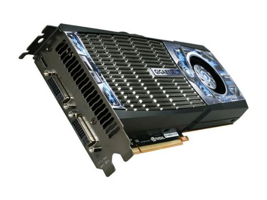 Picture of GIGABYTE GV N480D5 15I B GeForce GTX 480 (Fermi) 1536MB 384-bit GDDR5 PCI Express 2.0 x16 HDCP Ready SLI Support Video Card